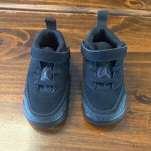 Jordan Kids' Black Velcro Sneakers